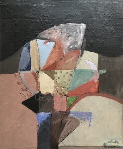 Lionel Vinche, huile sur toile, 1965